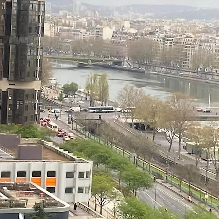 Apartment Seine& Spacious Flat Tour Eiffel Ac Paris
