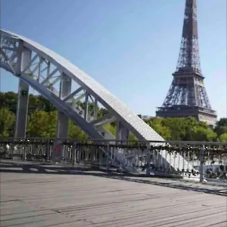 Seine& Spacious Flat Tour Eiffel Ac Apartment *